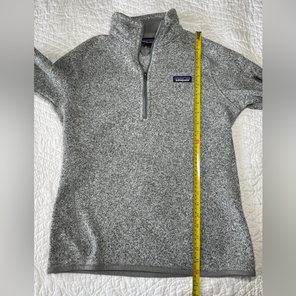 Patagonia Worn Wear Better Sweater 1/4 Zip Fleece Pullover Women’s Size Medium - Picture 9 of 11